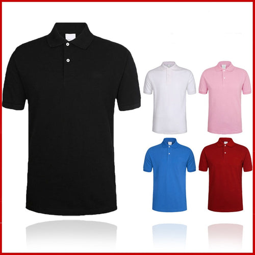 Men Summer Polo Shirt 2019 Brand Men's Fashion Cotton Short Sleeve Polo Crocodile Shirts Male Solid Jersey Breathable Tops Tees
