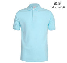 Load image into Gallery viewer, Men Summer Polo Shirt 2019 Brand Men's Fashion Cotton Short Sleeve Polo Crocodile Shirts Male Solid Jersey Breathable Tops Tees