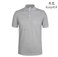 Load image into Gallery viewer, Men Summer Polo Shirt 2019 Brand Men's Fashion Cotton Short Sleeve Polo Crocodile Shirts Male Solid Jersey Breathable Tops Tees