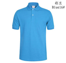 Load image into Gallery viewer, Men Summer Polo Shirt 2019 Brand Men's Fashion Cotton Short Sleeve Polo Crocodile Shirts Male Solid Jersey Breathable Tops Tees