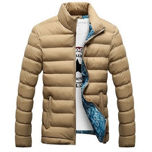 Load image into Gallery viewer, Winter Jacket Men 2019 New Cotton Padded Thick Jackets Parka Slim Fit Long Sleeve Quilted Outerwear Clothing Warm Coats