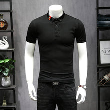 Load image into Gallery viewer, Men's Basic Fashion 2019 Polo Shirt Embroidery Printing Cotton Slim Fit Men Polo Shirt Short Sleeve Brand Clothing 9257